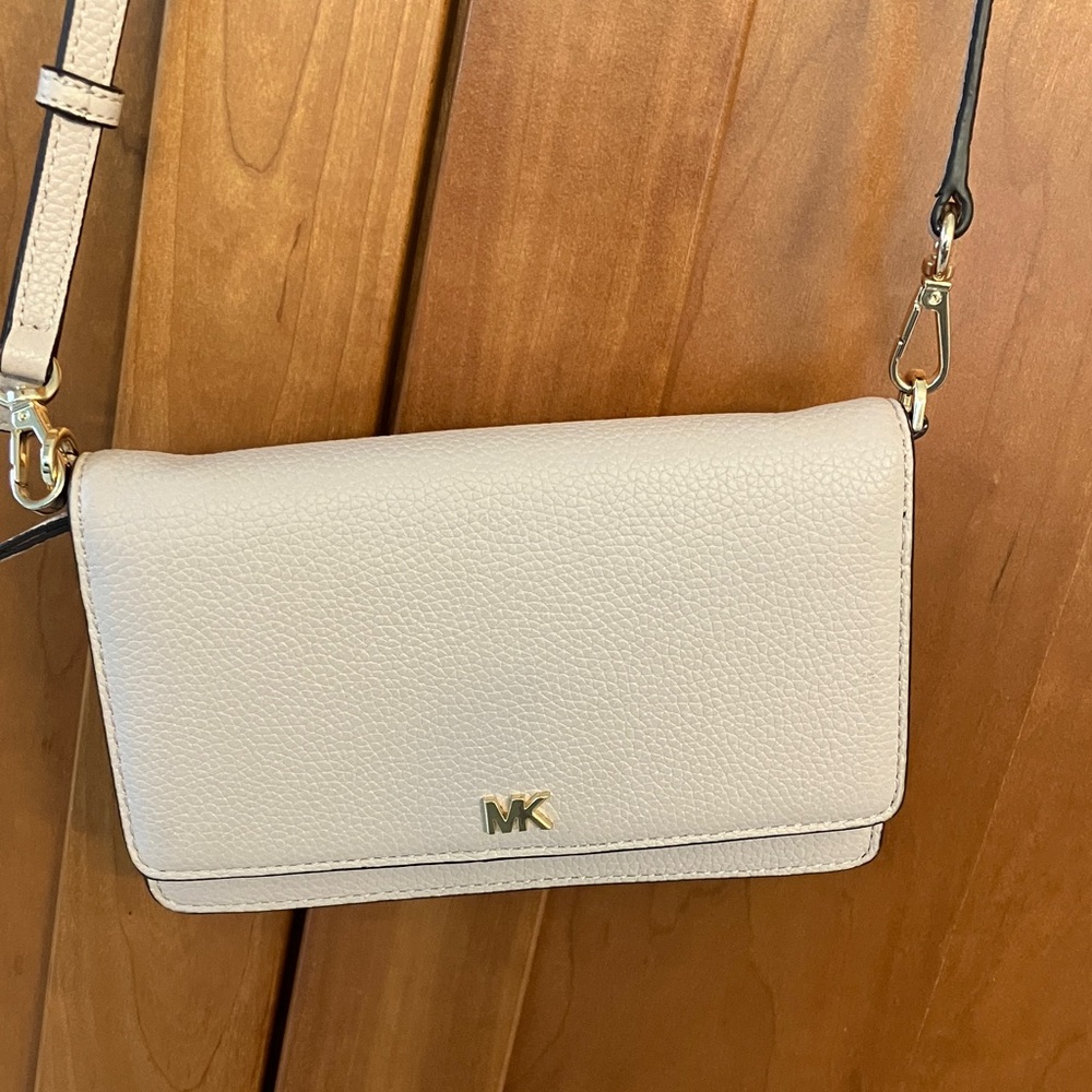 Michael Kors Beige Crossbody Bag